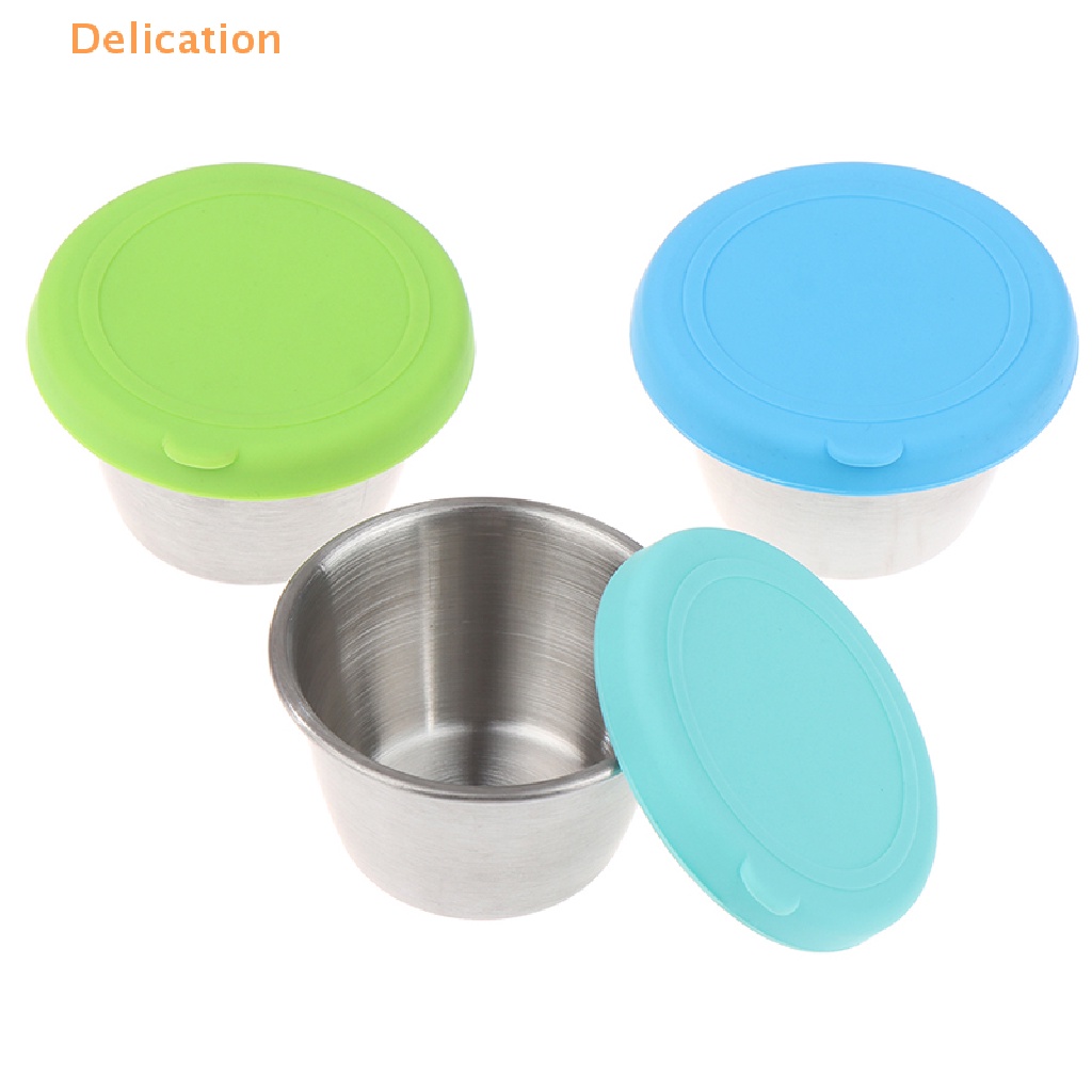 Delication Stainless Steel Food Container Fruit Snack Box Freezer