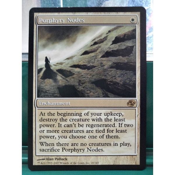 Magic The Gathering(MTG) Card Porphyry Nodes Planar Chaos Shopee