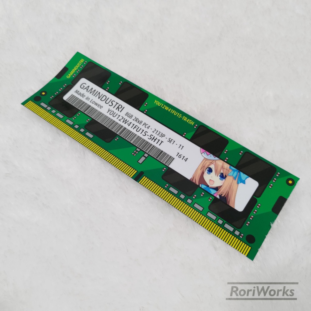 Slap Sticker - Ram DDR | Hyperdimensional Neptunia | Shopee Malaysia
