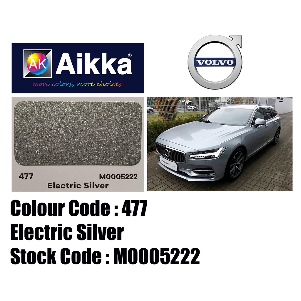 Volvo 477 store electric silver