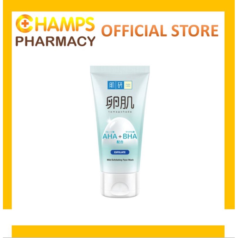 Hada Labo AHA/BHA Face Wash (EXFOLIATE) Shopee Malaysia