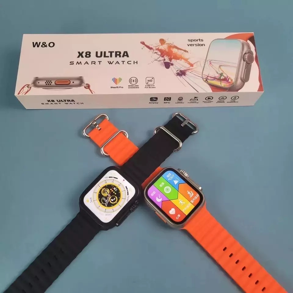 Original X8 Ultra Smart Watch Series 8 NFC 2.08 Inch Always-on Display ...