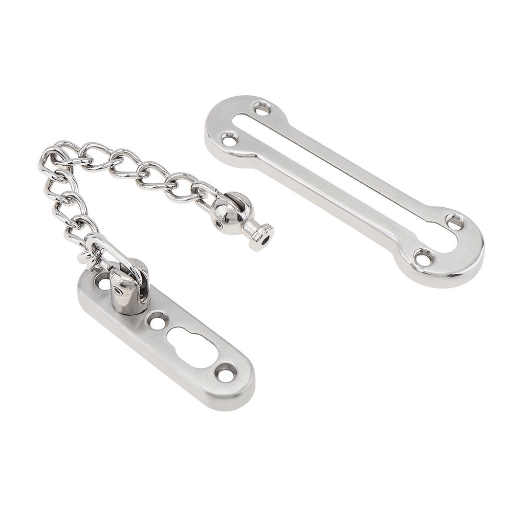 Stainless Steel Door Chain Lock Casting Door Security Chain Guard Latch