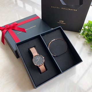 Daniel wellington watch outlet and bracelet gift set