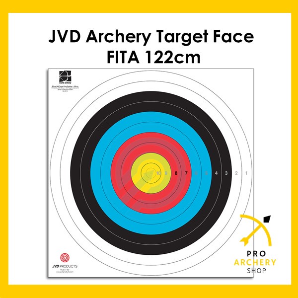 JVD Archery Target Face FITA 122cm Shopee Malaysia