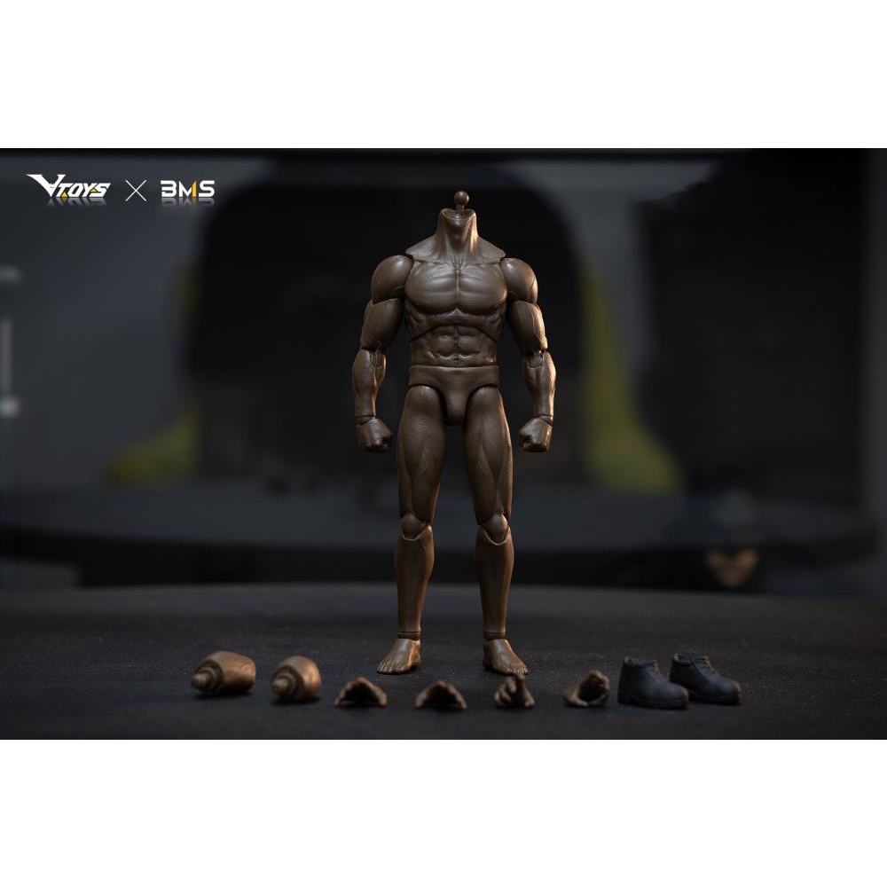VTOYS X BMS Figure Body Zero Black 1/12 Scale Figure Body Shopee Malaysia