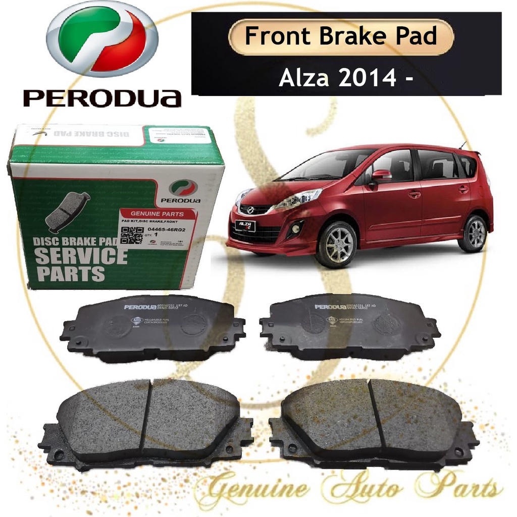 Original Perodua Alza D T Present Genuine Perodua Front