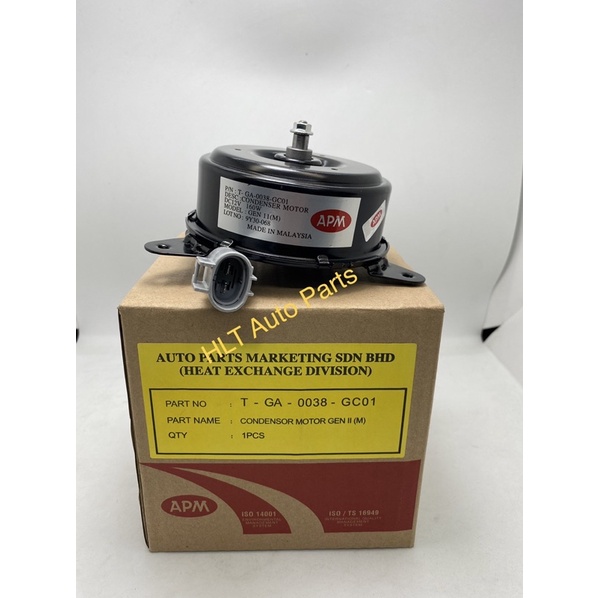 PROTON GEN 2 1.3cc / 1.6cc (MANUAL) RADIATOR FAN MOTOR (APM OEM