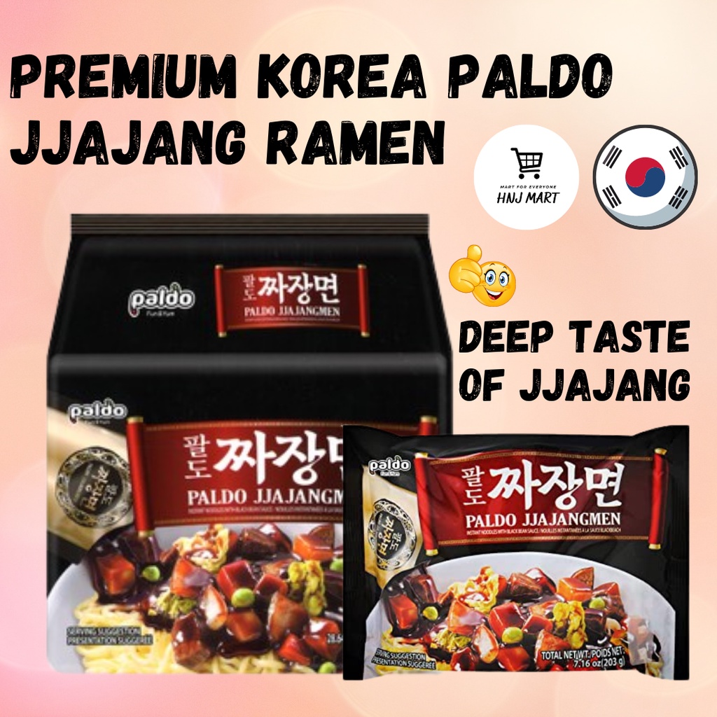 Premium Korea Paldo Jjajangmyeon Korea Black Bean Paste Ramen Jjajang