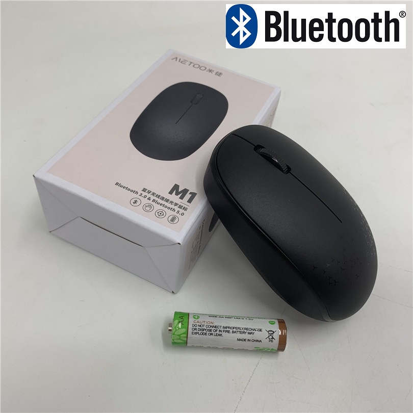 METOO (M1) Bluetooth Mouse For Android / IOS Tablet Laptop Smart Phones ...