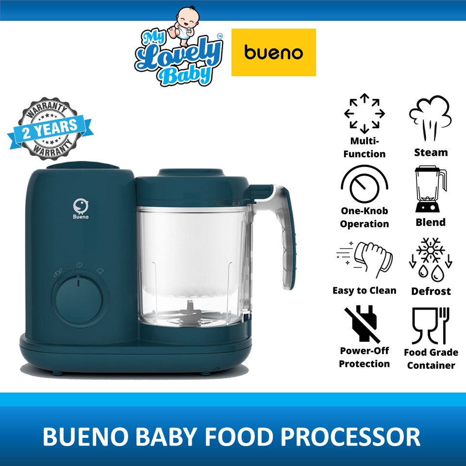 Bueno 4 in 1 Baby Manual Food Processor Multifunctional Blender Steam