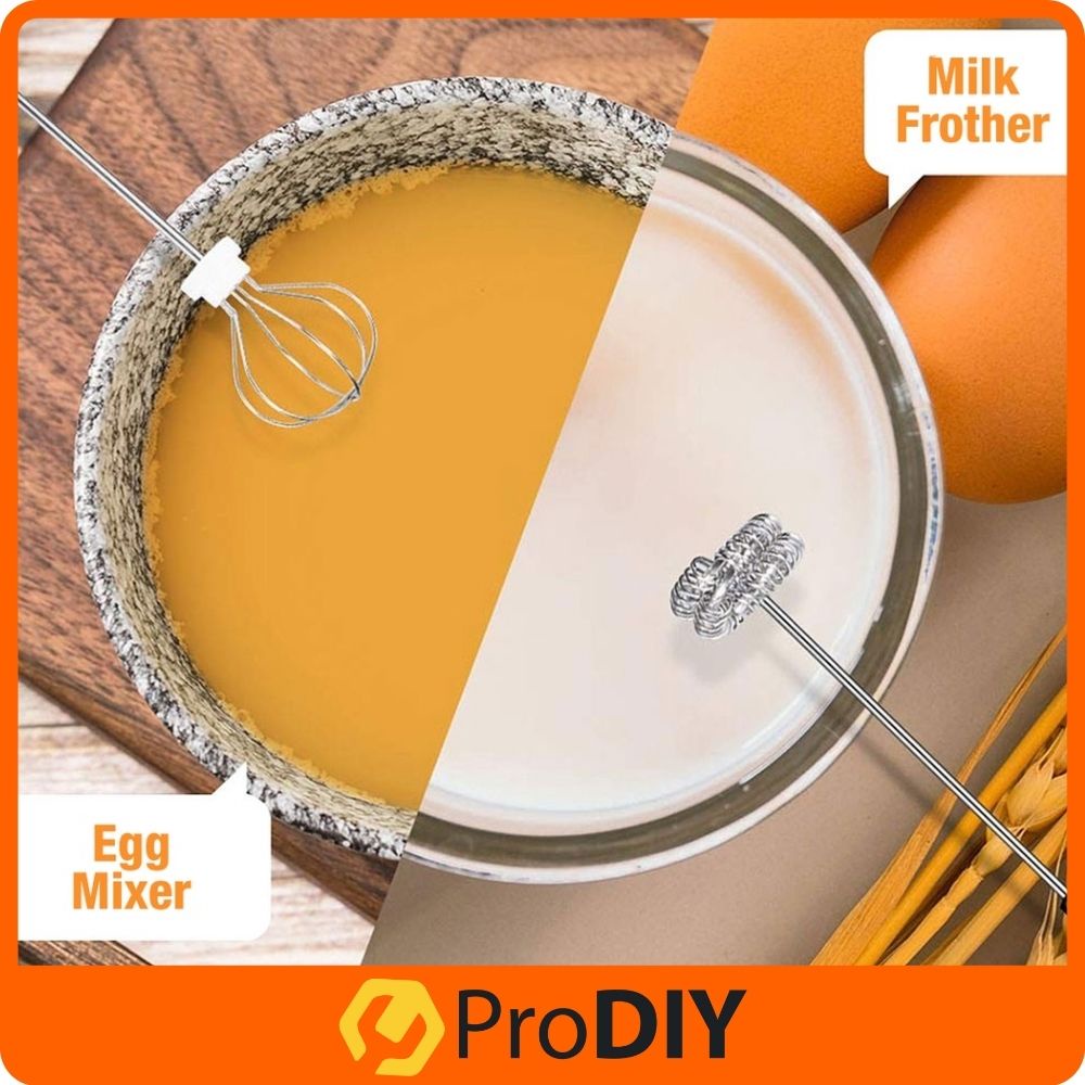 3 in 1 Milk Frother, 3 Speeds Electric Milk Foam Maker Milk Frother  Handheld Handled Whisk USB Rechargeable Egg Mixer Beater for Cappuccino,  Latte, Bulletproof, Keto Coffee, Hot Chocolates 