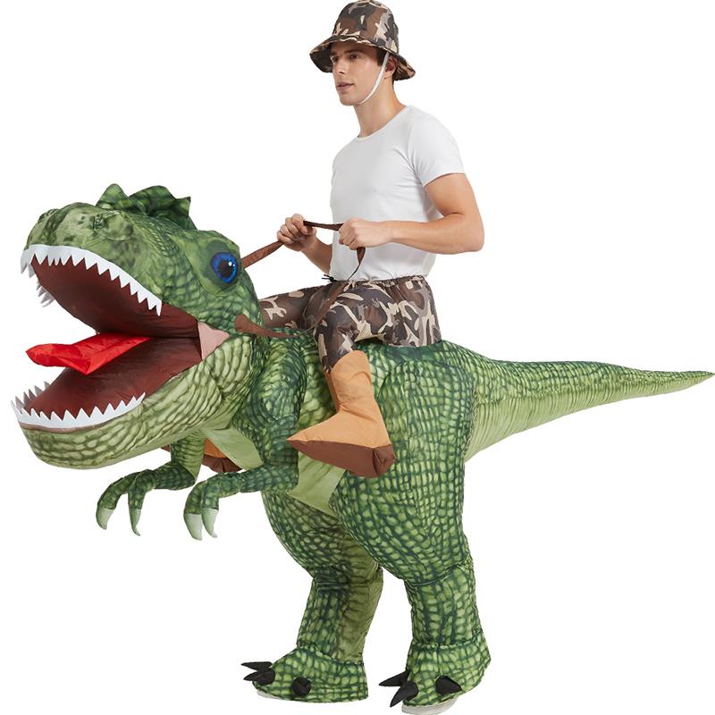 Halloween Funny Costume Adult Riding Dinosaur Mount Pants Toy ...