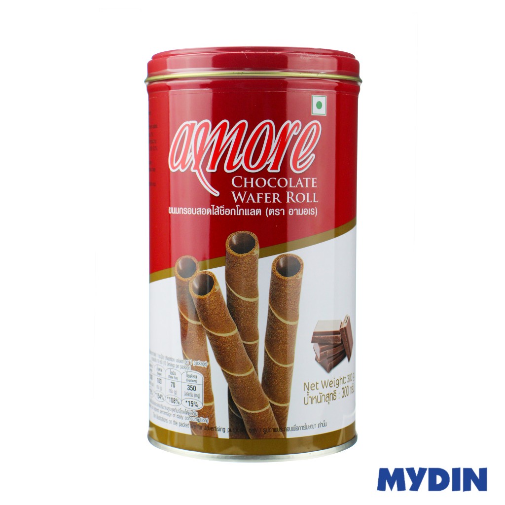 Tong Garden Amore Wafer Roll Chocolate 300g Shopee Malaysia