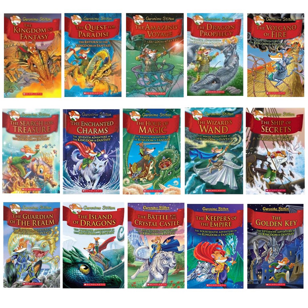 Geronimo Stilton The Kingdom of Fantasy 1 16 [Kids Story Books for