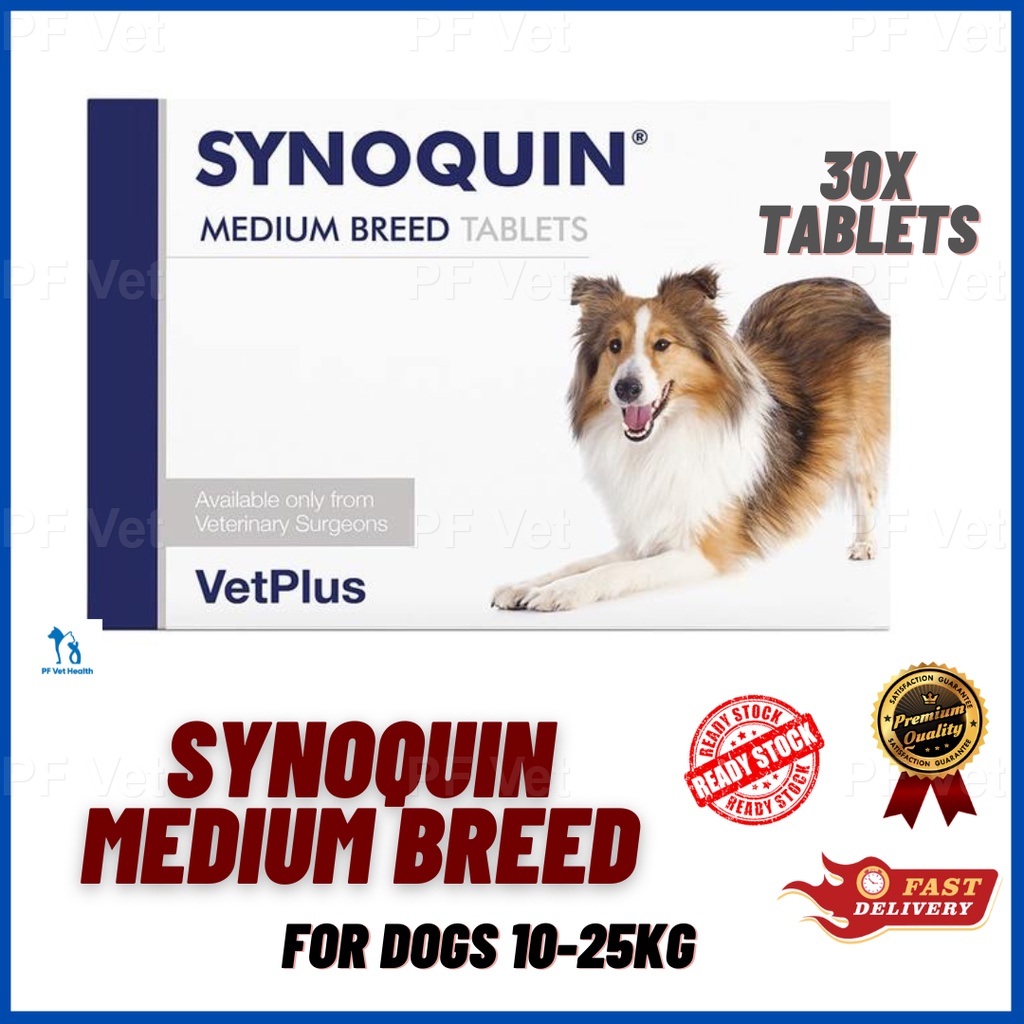 Vetplus Synoquin EFA Tablet Joint Supplement for Medium Breed Dog 10
