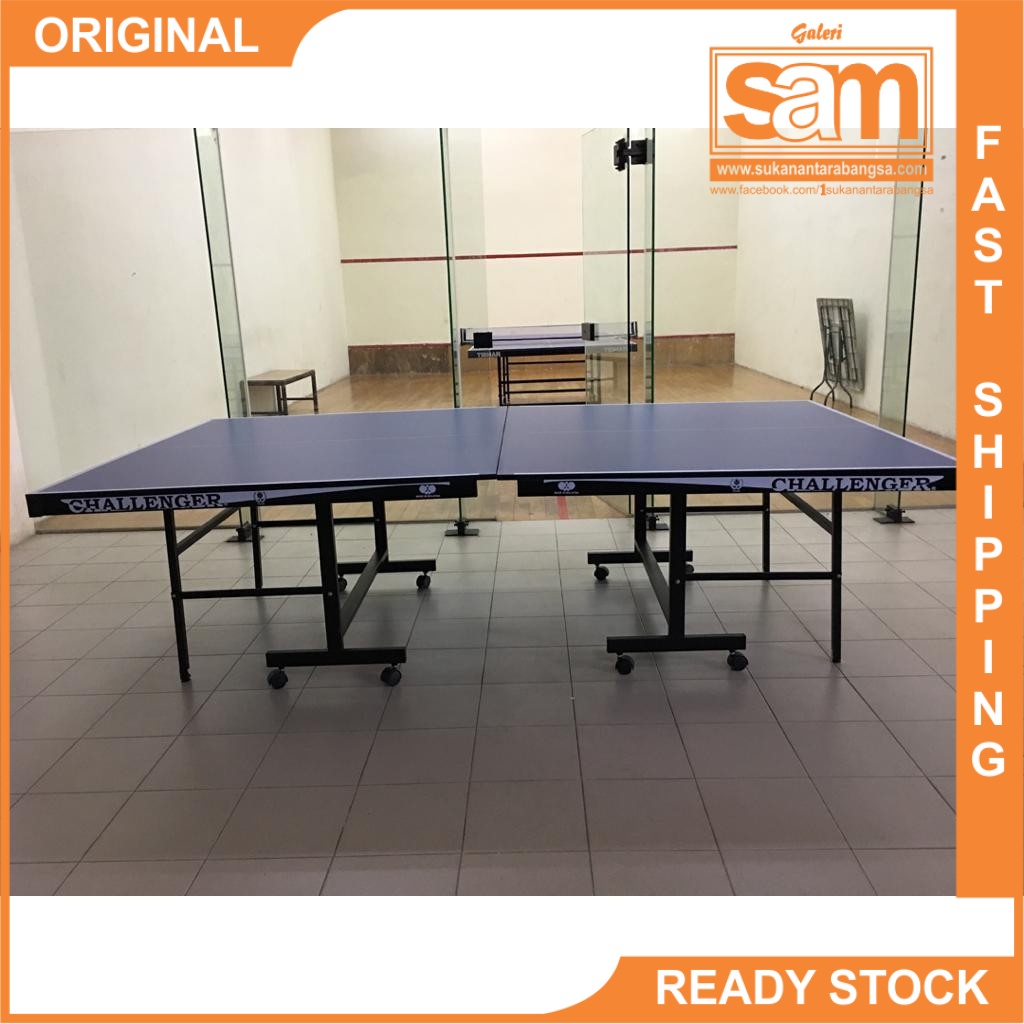 Challenger Table Tennis Ping Pong Table (Delivering to limited areas only.) Shopee Malaysia