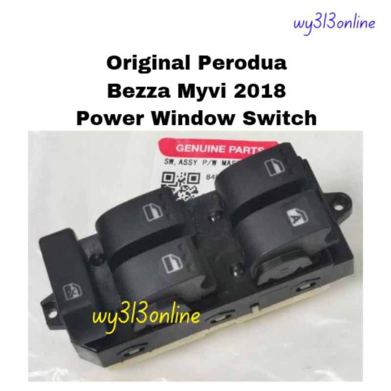 Original Perodua Bezza Myvi 2018 Power Window Main Switch Depan Front ...