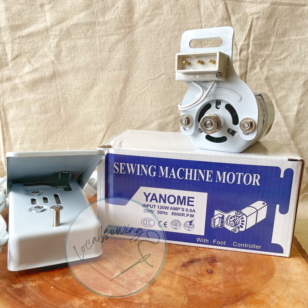 MESIN Yanome Sewing Machine Dynamo and Overlock/Janome Sewing Machine Dynamo/Yanome Sewing