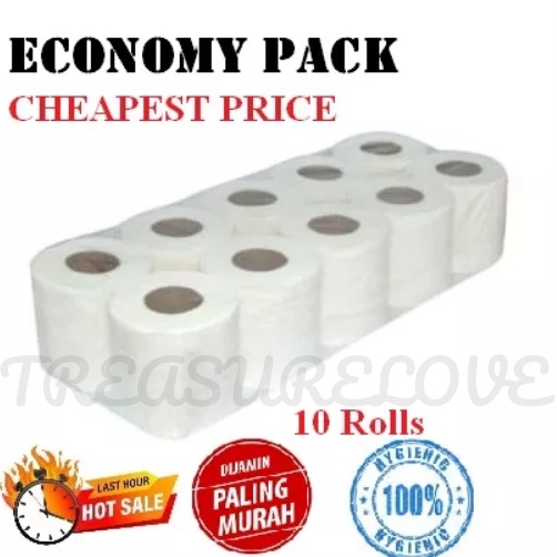 TLE BestPrice Deluxe Smooth Feel Toilet Tissue Roll 2plys 30 rolls Soft