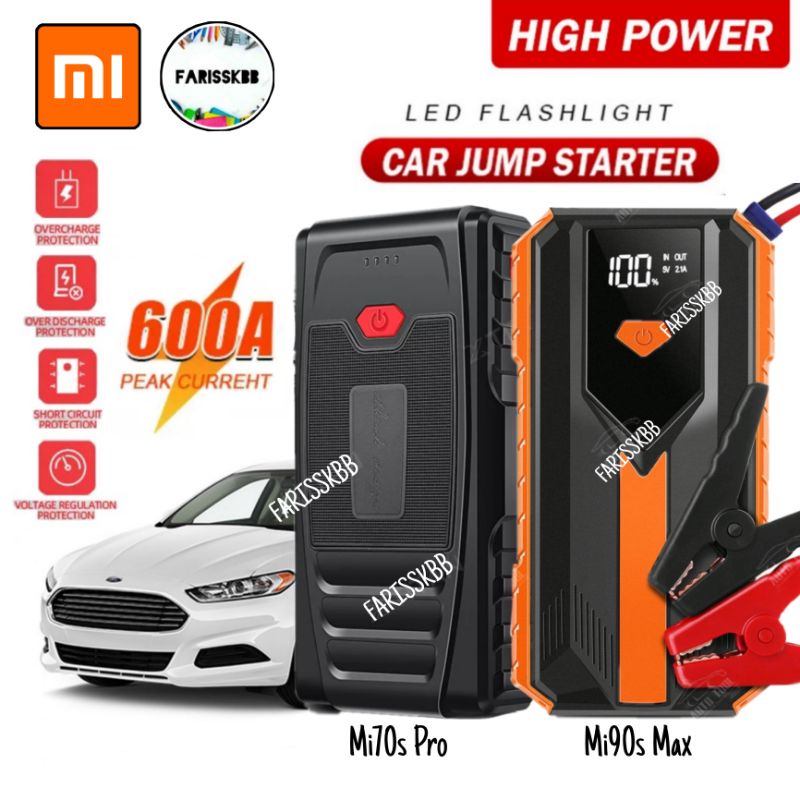 XIAOMI MI 70MAI CAR POWERBANK JUMPER JUMP STARTER MIDRIVE PS01 CAR ...