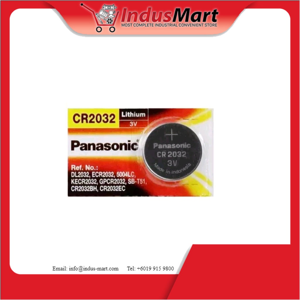 PANASONIC CR2032 3V BATTERY Shopee Malaysia