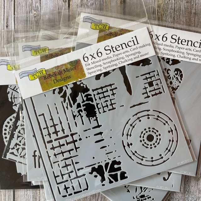 The Crafters Workshop 6x6 Template Stencil By Rebekah Meier Shopee