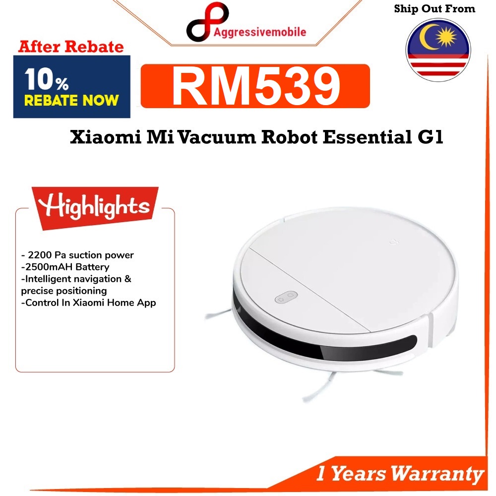 Xiaomi Vacuum Robot G1 [Mopping & Sweeping & Suction / APP Remote