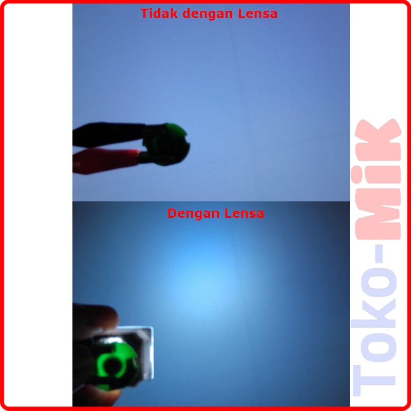 CAHAYA DIY SMD HPL LED Lens LED Glass Focused Light like a Downlight ...