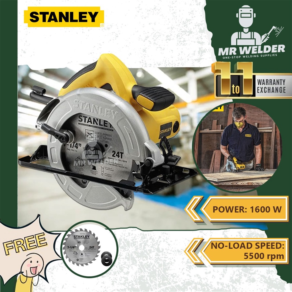 STANLEY SC16 XD 1600W 7 185mm Circular Saw SC16 Shopee Malaysia