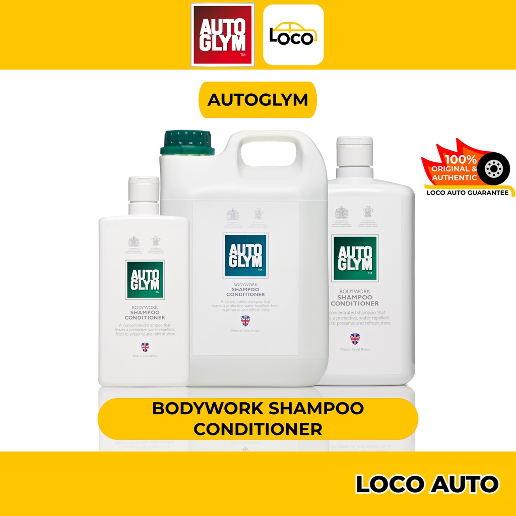 AUTOGLYM BODYWORK SHAMPOO CONDITIONER 2.5L - DEEP CLEAN & EASY RINSE CAR  WASH