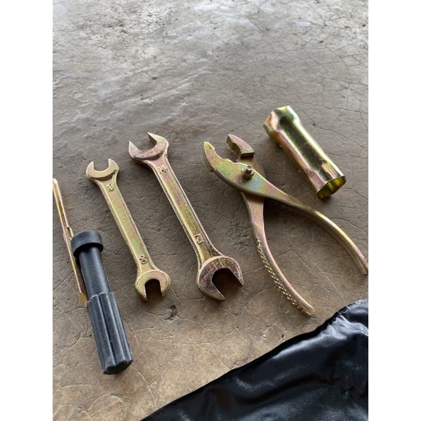 Motorcycle Emergency Tools Kit Heavy Duty Set Bag Alat Motorsikal Moto