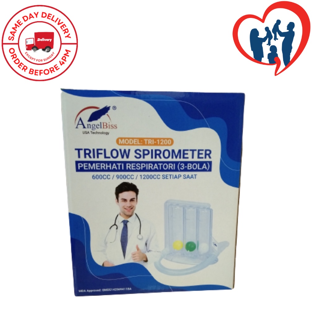 [RESPIRATORY EXERCISER] ANGELBISS TRIFLOW METER | Shopee Malaysia