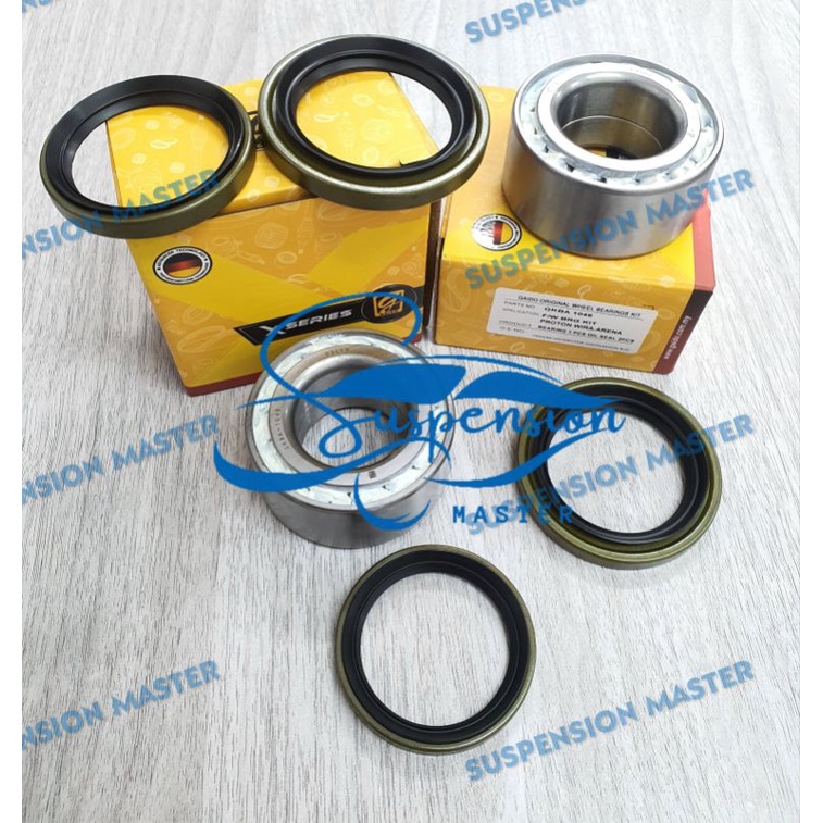 6 IN 1SET FRONT WHEEL BEARING WITH OIL SEAL PROTON WIRA/WIRA SE