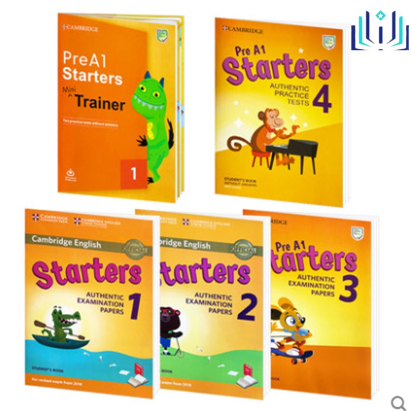 English Original “Starters Level 1 /2 /3 /4/Trainer Pre A1” Students