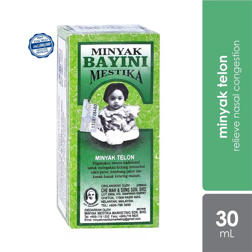 Mestika Minyak Bayini 30ml | Shopee Malaysia