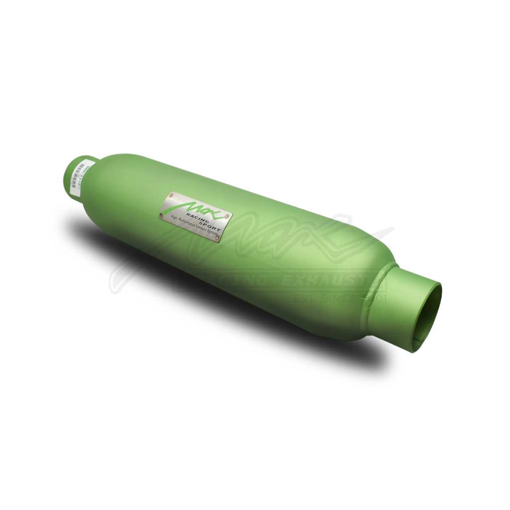 Max Racing 4 Inch diameter Universal Glasspack Resonator Shopee Malaysia