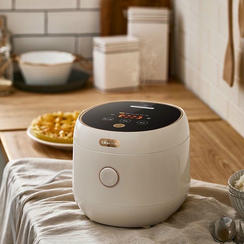 Bear 3L capacity electronic rice cooker with thick inner pot, good heat ...