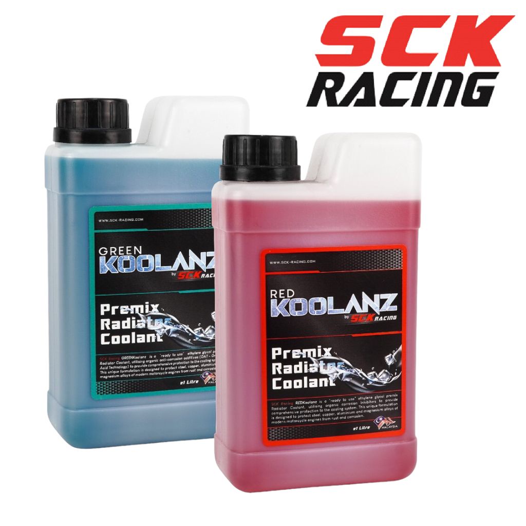 Sck Racing Premix Radiator Coolant Liter Water Coolant Air Coolant Green Red Shopee Malaysia