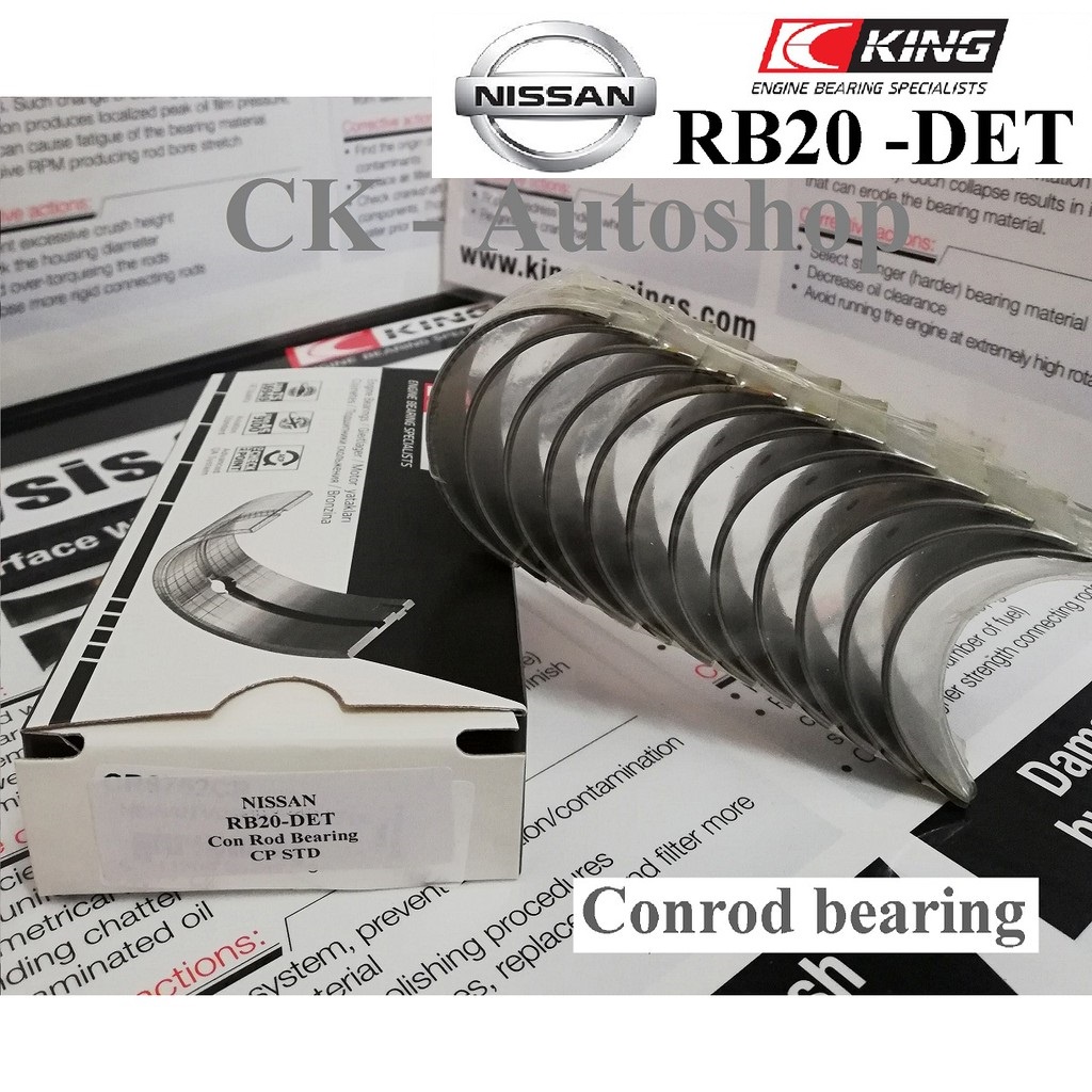 KING Bearing Con Rod Bearing NISSAN RB20DET RB20DET SKYLINE R32 GTS