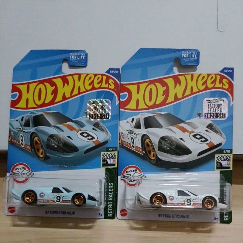 Hot Wheels '67 Ford Gt40 Mk.iv #gulf 