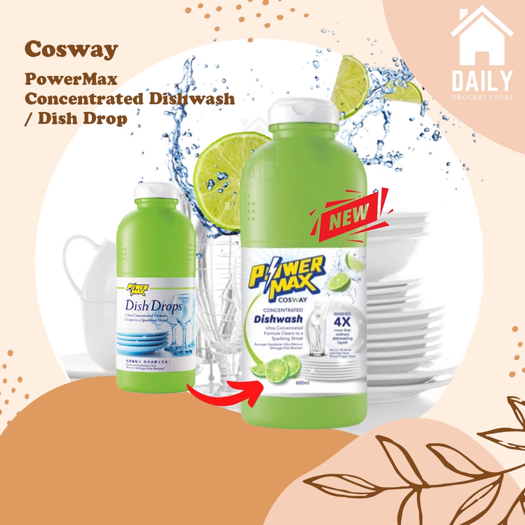 Cosway PowerMax Cosway PowerMax Concentrated Dishwash Dish Drops / Dish ...