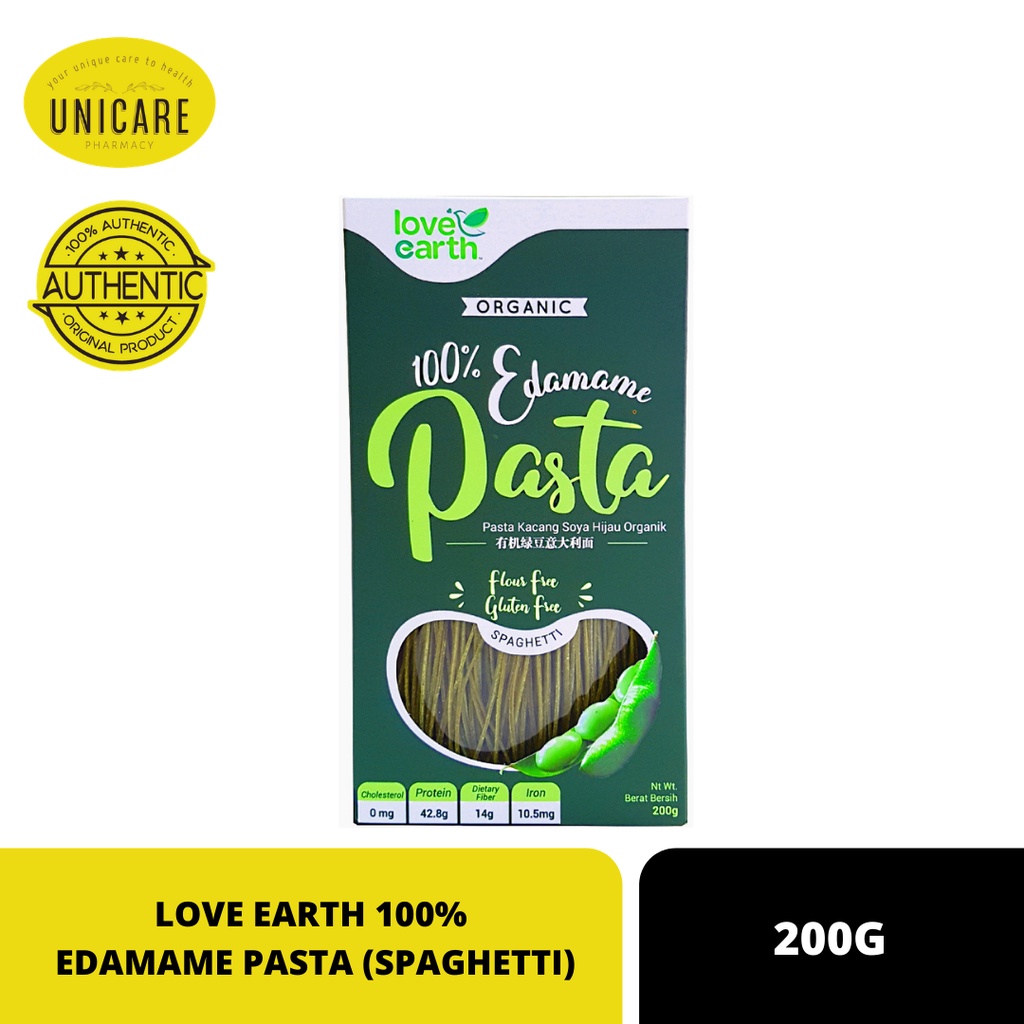 LOVE EARTH 100 EDAMAME PASTA 200G (SPAGHETTI) Shopee Malaysia