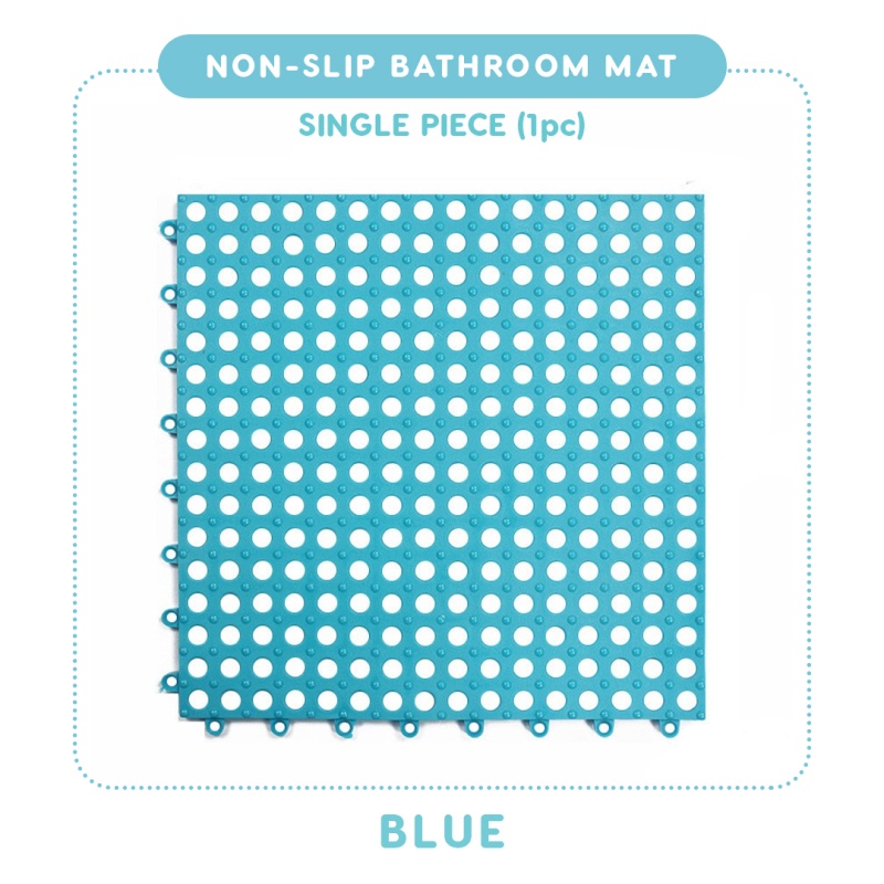 NonSlip Bathroom Mat Kitchen Balcony Floor Joint Mats Floormat 30x30cm