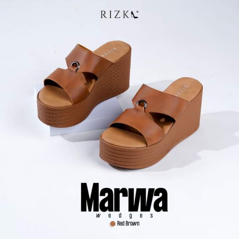 RIZKA Marwa Wedges (READY STOK) | Shopee Malaysia