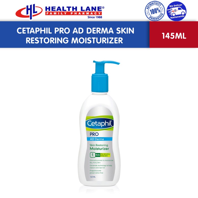 CETAPHIL PRO AD DERMA SKIN RESTORING MOISTURIZER 145ML | Shopee Malaysia