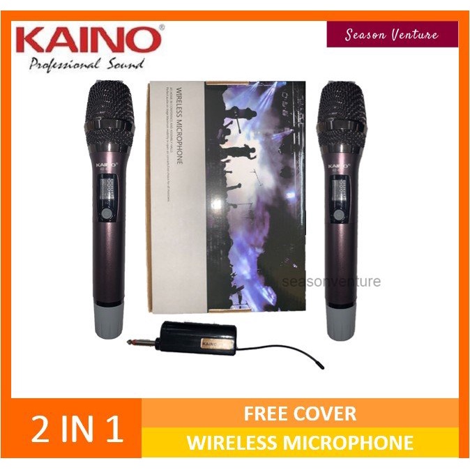 KAINO KE651 Advanced Wireless Microphone Shopee Malaysia