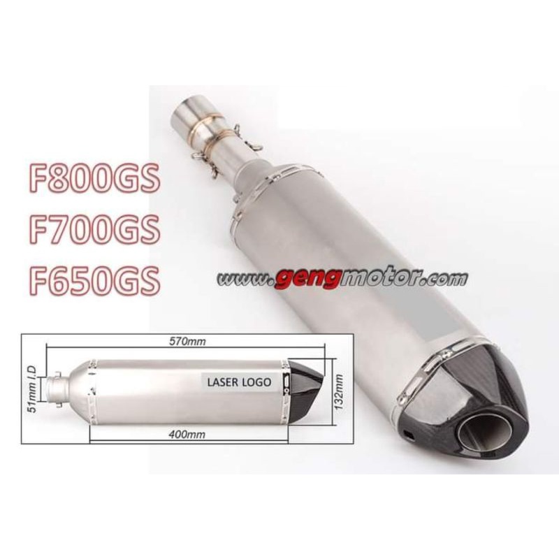 bmw f800gs exhaust for sale