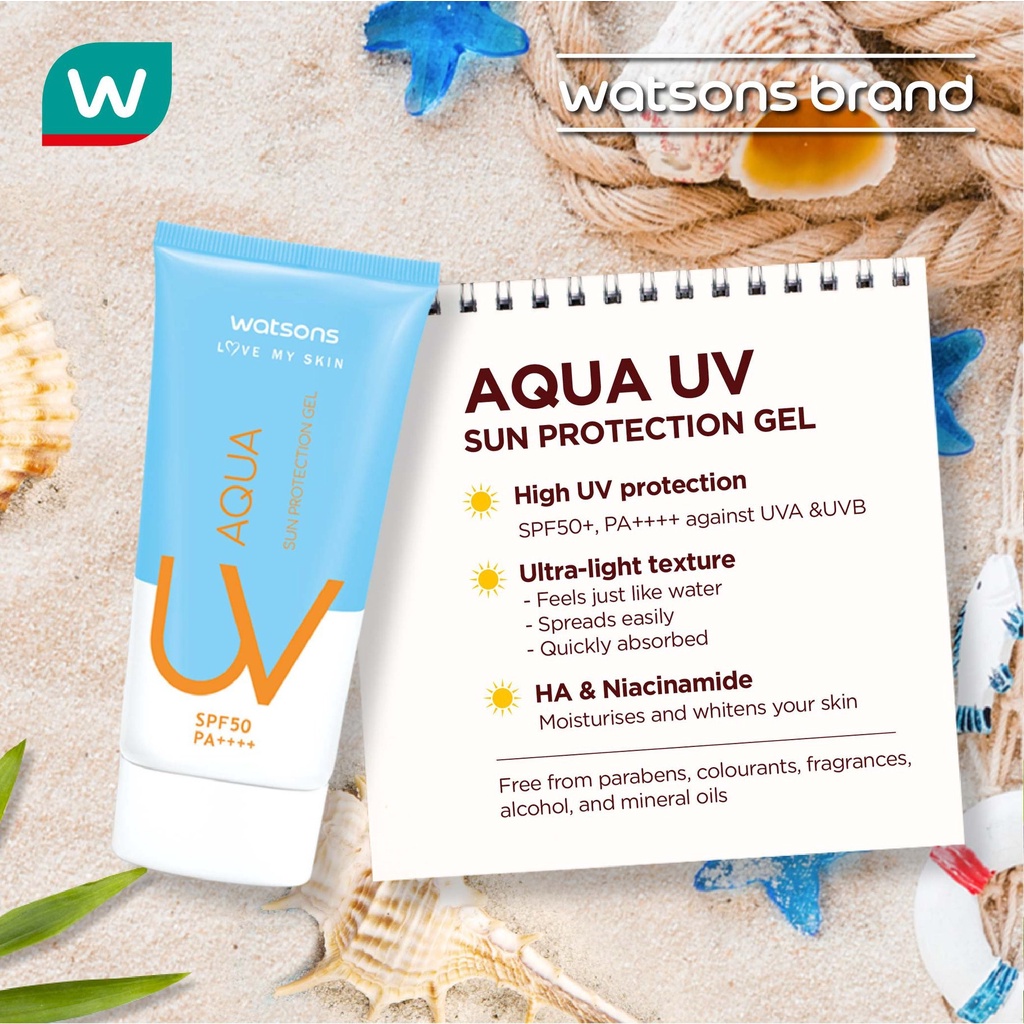 WATSONS Sensitive UV Sun Protection Spray SPF50+ PA++/Aqua UV Sun