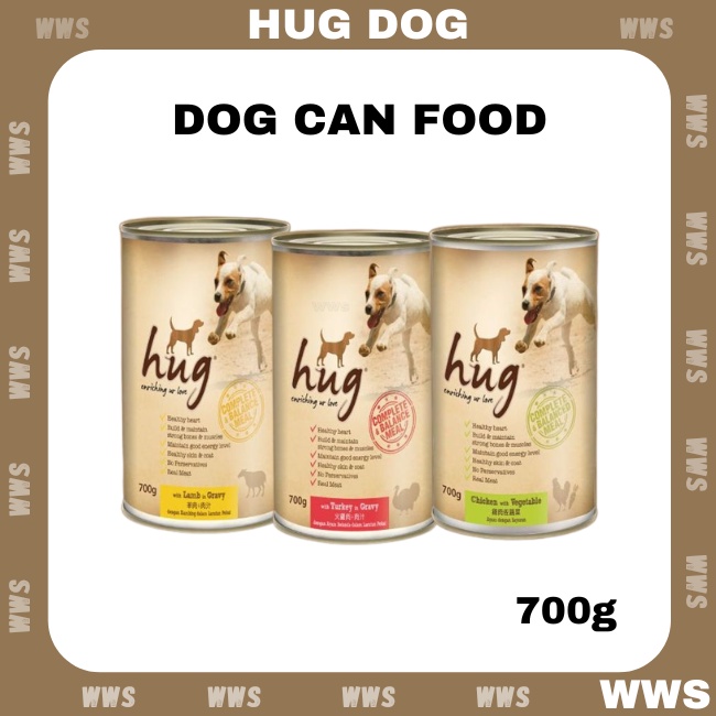 Hug Dog Can Food # Dog Wet Food # Makanan Basah Anjing # All Breeds and ...